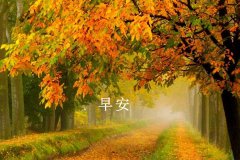 每天早上心情好的话语，早安给自己的问候语